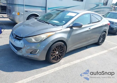 2012 Hyundai Elantra Gls z USA, uszkodzony, nr VIN 5NPDH4AE5CH094511